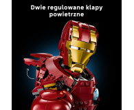 LEGO Marvel Super Heroes 76327 Popiersie Iron Mana MK4 - 1331663 - zdjęcie 9